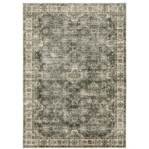 Oriental Weavers Malibu MAL04 Green / Beige Indoor Area Rug - 2' x 3' - 1 of 4