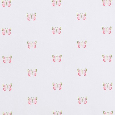 Pink Butterfly Print Twin XL Microfiber Kids Sheet Set