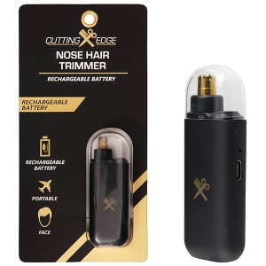 The Cutting Edge Ear & Nose Rechargeable Electric Mini Non-Slip Grip Trimmer Travel Razor - 1 of 4