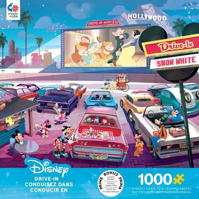 Ceaco Disney Drive In Jigsaw Puzzle - 1000pc