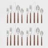 20pc Stainless Steel Burlington Silverware Set - Threshold™ - 4 of 4
