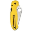 Spyderco Para 3 Salt Lightweight Folding Pocket Knife with CPM Magnacut PlainEdge Blade | Incredible Edge Retention and Corrosion Resistance, Yellow - 2 of 4