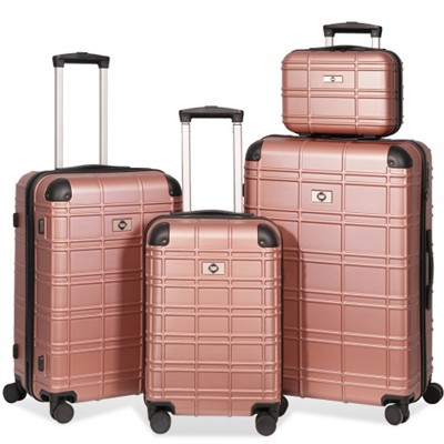BEAFUP Luggage Sets ABS+PC Hardshell Luggage Hardside Lightweight Durable Suitcase Spinner Wheels Suitcase with TSA Lock (12/20/24/28)