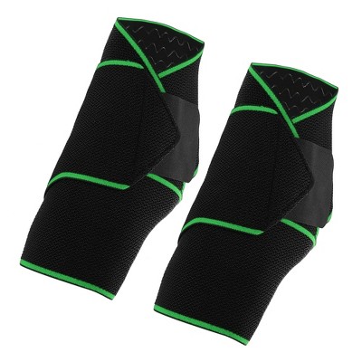 Unique Bargains Ankle Compression Sleeve Socks Foot Ankle Brace for Men Women Achilles Tendon