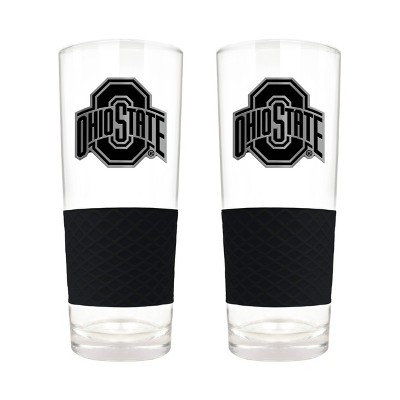 NCAA Ohio State Buckeyes 22oz Score Pint Glass Set - 2pc