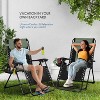 Nestl Padded Zero Gravity Chair, Oversized Patio Lounge Chair, Reclining Camping Chair, Folding Outdoor Chair with Headrest and Cup Holder - 4 of 4