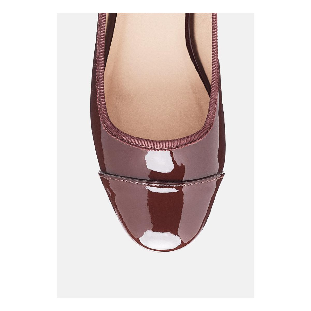 Обувь London Rag Womens Camella Round Toe Ballerina Flat Shoes 9 — фото 4