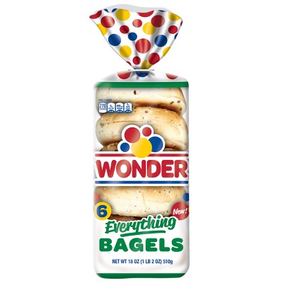 Wonder Everything Bagels - 18oz : Target