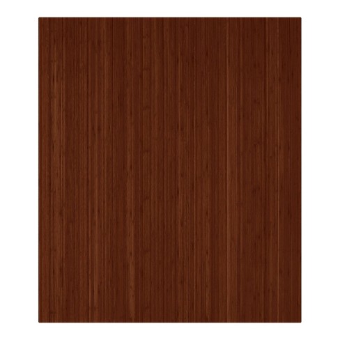 42"x48" Standard Chair Floor Mat Walnut - Anji Mountain: Rectangle Office Protector, Felt Backing, Indoor Use - image 1 of 4