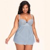Adore Me Women's Ella Babydoll Lingerie - 2 of 4