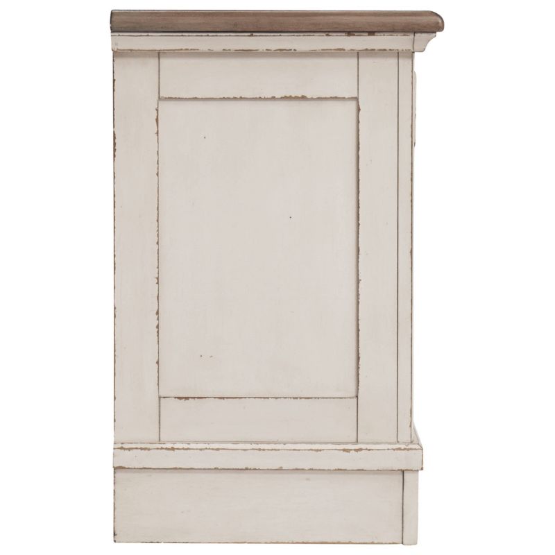 Realyn Three Drawer Nightstand Chipped White - Signature Design by Ashley, 5 of 8