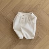 MyKids-Usa Summer Hot Selling Baby Unisex Thin Soft Cotton Solid Color Fashion Pants - 2 of 4