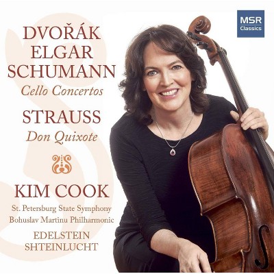Kim Cook - Dvorak/Schumann/Elgar: Cello Concertos (CD)