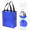Unique Bargains Reusable Non-Woven Metallic Shiny Finish Gift Goodie Bags 12 Pcs - 4 of 4