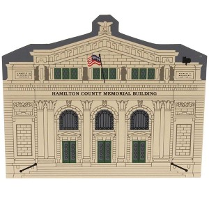 Cats Meow 5.0 Inch Memorial Hall Landmark Cincinnati Village Buildings - 1 of 2