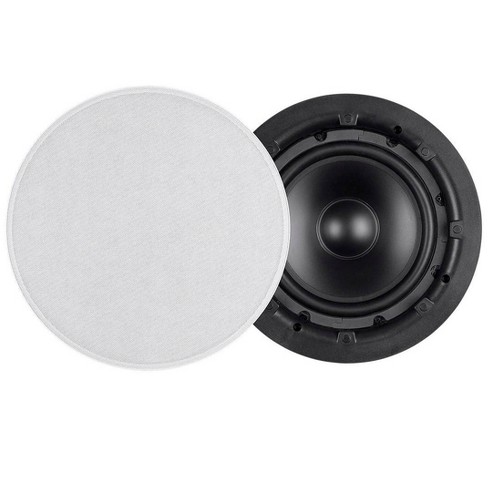 Monoprice Ceiling Speaker Subwoofer 8 Inch Slim Bezel Easy