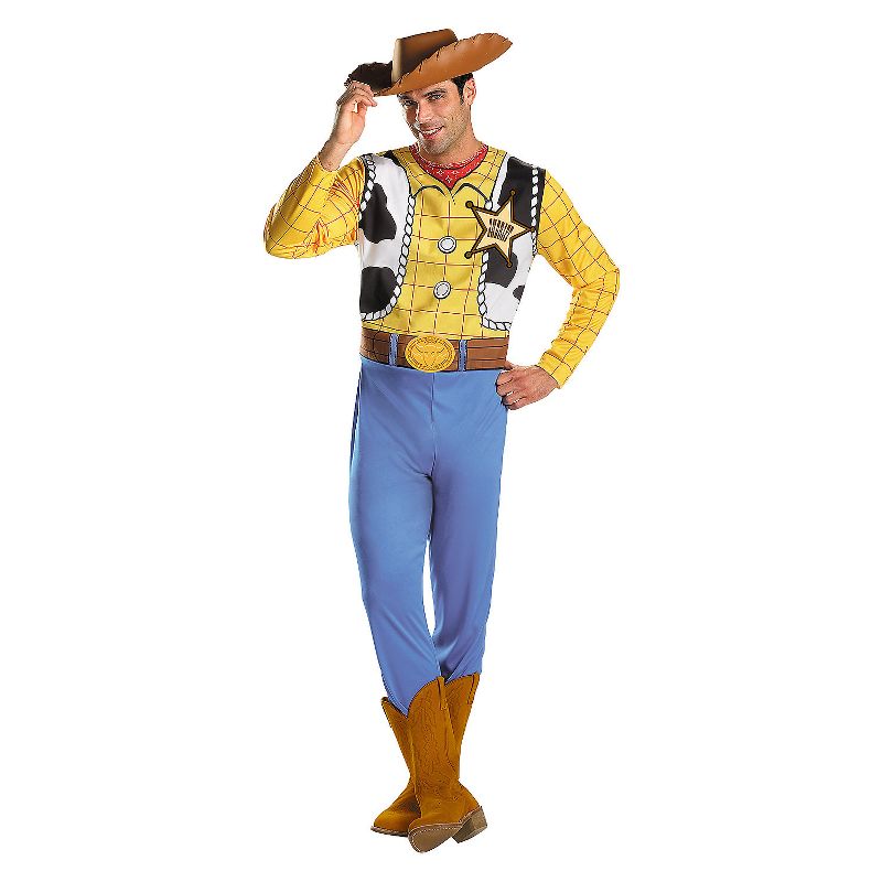 Disguise Mens Disney Toy Story Woody Classic, 1 of 2