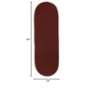 Colonial Mills Boca Raton - Corona 2 Ft x8 Ft Runner (Oval) Rug Indoor/Outdoor 100% Polypropylene - 2 of 4