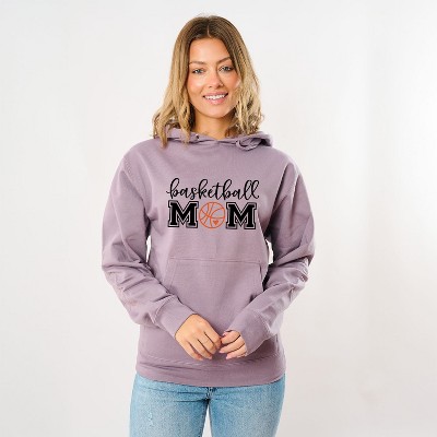 Simply Sage Market Women's Graphic Hoodie Basketball Mom With Ball