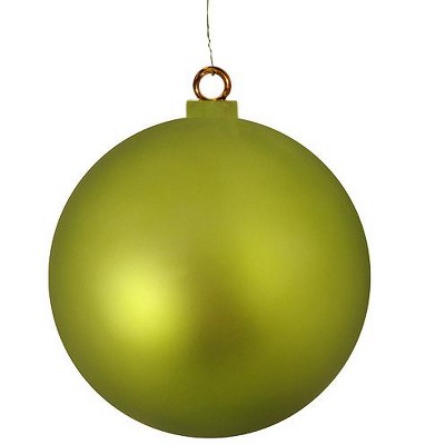 Vickerman 15.75" Matte Shatterproof Christmas Ball Ornament - Green