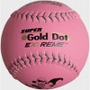 Worth Pink Pro Comp Super Gold Dot 12" Slowpitch ISA Softballs DZ - 2 of 2