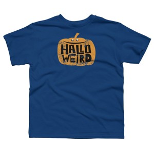 Boy's Design By Humans Halloween Halloweird By Spindriftdesigns T-Shirt - 1 of 2