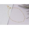 Anna-Kaci Trendy Pearl Necklace Gold Plated Choker Elegant Summer Jewelry for Brides and Weddings - 2 of 4