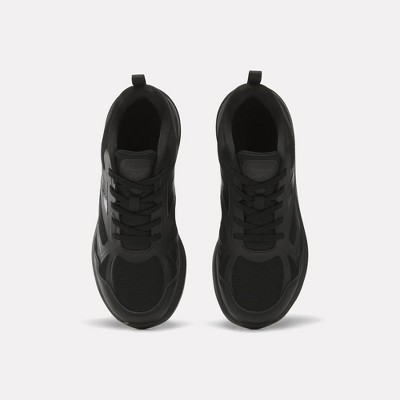 Обувь Reebok Rush Runner 6.0 Running Shoes (Big Kids) Size 4 Black/Black/Black — фото 2