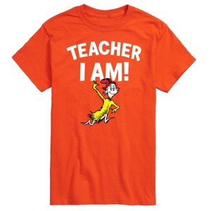 Men's - Dr. Seuss - Teacher I Am Sam I Am Short Sleeve Graphic T-Shirt - 1 of 4
