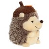 Aurora Small Life In A Nutshell Hedgehog Holiday Festive Stuffed Animal Brown 6.5" - 3 of 4
