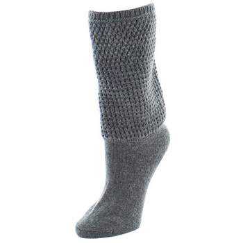 Natori Women's Wool-Blend Boot Topper Socks 9-11