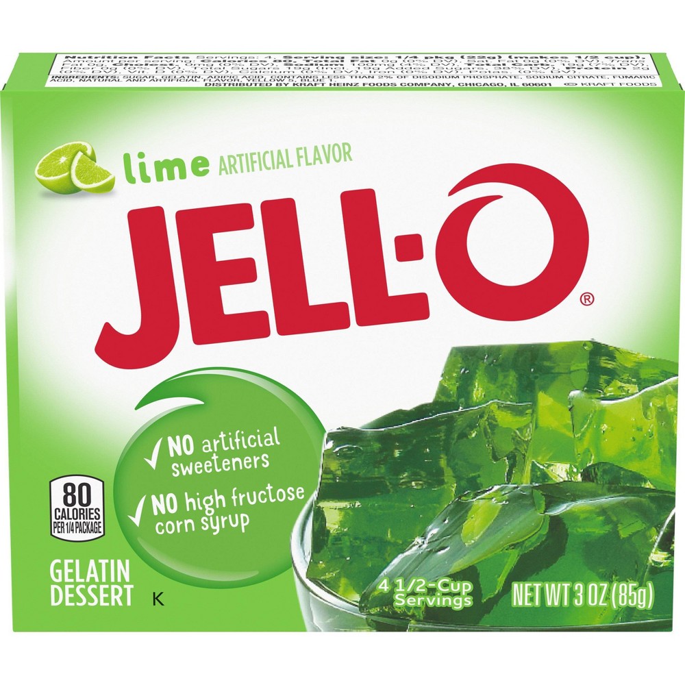 UPC 043000200063 product image for JELL-O Lime Gelatin - 3oz | upcitemdb.com