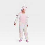 Adult Plush Unicorn Halloween Costume Jumpsuit - Hyde & EEK! Boutique™