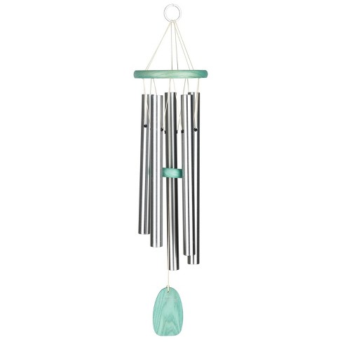 Woodstock Chimes Signature Collection, Woodstock Beachcomber Chime, 24'' Silver Wind Chime BCGG - image 1 of 4
