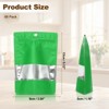 Unique Bargains Matte Metallic Aluminum Foil Zip Closure Food Storage Containers 60 Pcs - 2 of 4
