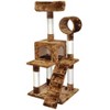 Go Pet Club 50" Cat Tree Condo with Sisal Covered Posts F75 - 2 of 3