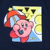 Seven Times Six Nintendo Kirby Little Boys' T-Shirt Puff Ball Umbrella Design Tee - 2 of 4