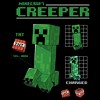 Juniors Womens Minecraft Creeper Graph Charged T-Shirt - 2 of 4