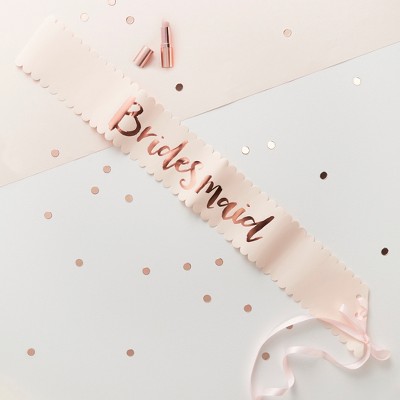 bride to be sash target