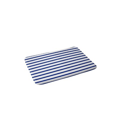 Sheila Wenzel-Ganny Cool Color Palette Memory Foam Bath Mat Navy - Deny Designs