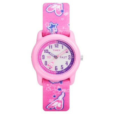 Kid's Timex Watch with Ballerina Strap - Pink T7B1519J