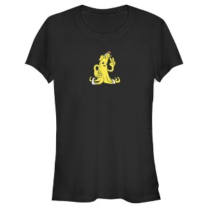 Juniors Womens Fortnite Peely Peace Sign T-Shirt - 1 of 4