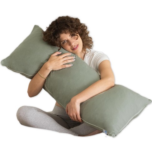 Pharmedoc Pregnancy Pillows, Shredded Memory Foam, Maternity Pillow For  Sleeping - Sage : Target