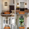 CityFurn 2-Light Cylinder Pendant Light with Crystal Glass - 4 of 4