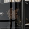 Famapy Display Cabinet All Multipurpose Storage Bookcase with Glass Doors and Shelves Buffet LED Light - 4 of 4