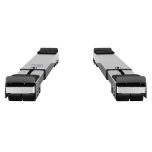 VEVOR Heavy Duty Appliance Rollers, 330 lbs Load Capacity, Furniture Dolly Mobile Roller with Adjustable Base for Washer and Dryer, Gray - 1 of 4