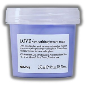 Davines Love Smoothing Instant Mask (8.91 oz) – Vegan, Sulfate-Free Hair Mask for Frizz & Volume Control, , Works in 30 Sec - 1 of 2