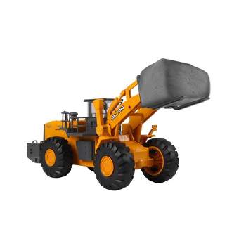 Big Daddy Trucks-Large Sized Friction Powered King Crane which extends to 1  ft Personal Accessories and Toys can be Used on This Truck