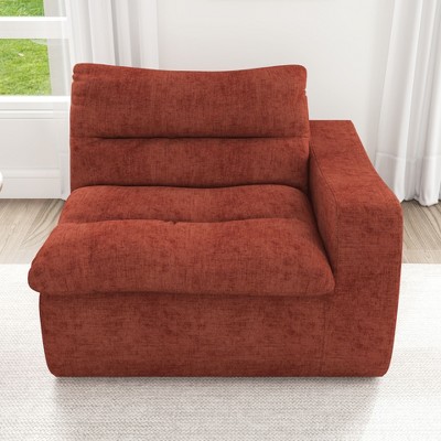 CAVINAS Bean Bag Chair Chaise Lazy Floor Sofa Modern Armless Lounge Chair Corner Sofa Chair for Living Room, Bedroom