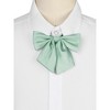 INSPIRE CHIC Women's Adjustable Solid Pre-Tied Bow Tie - 4 of 4
